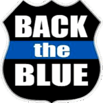 Back the Blue logo Back the Blue logo